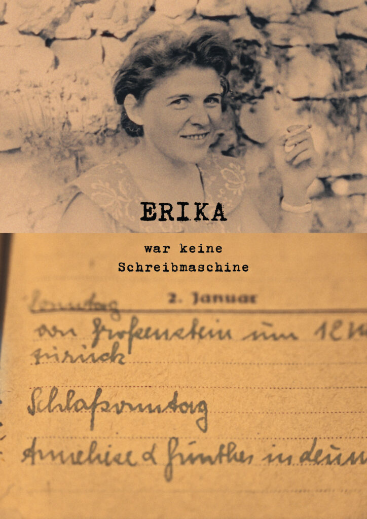 Poster des Films Erika war keine Schreibmaschine